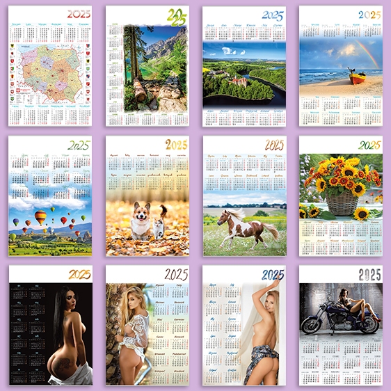 Kalendarze Plakatowe A1