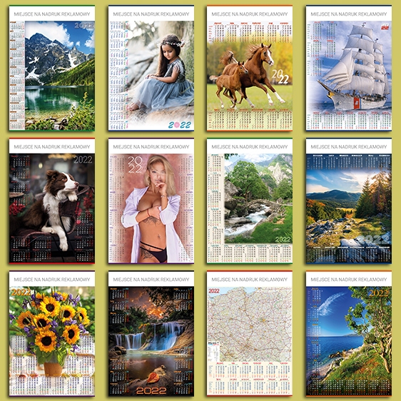 Kalendarze Plakatowe B1